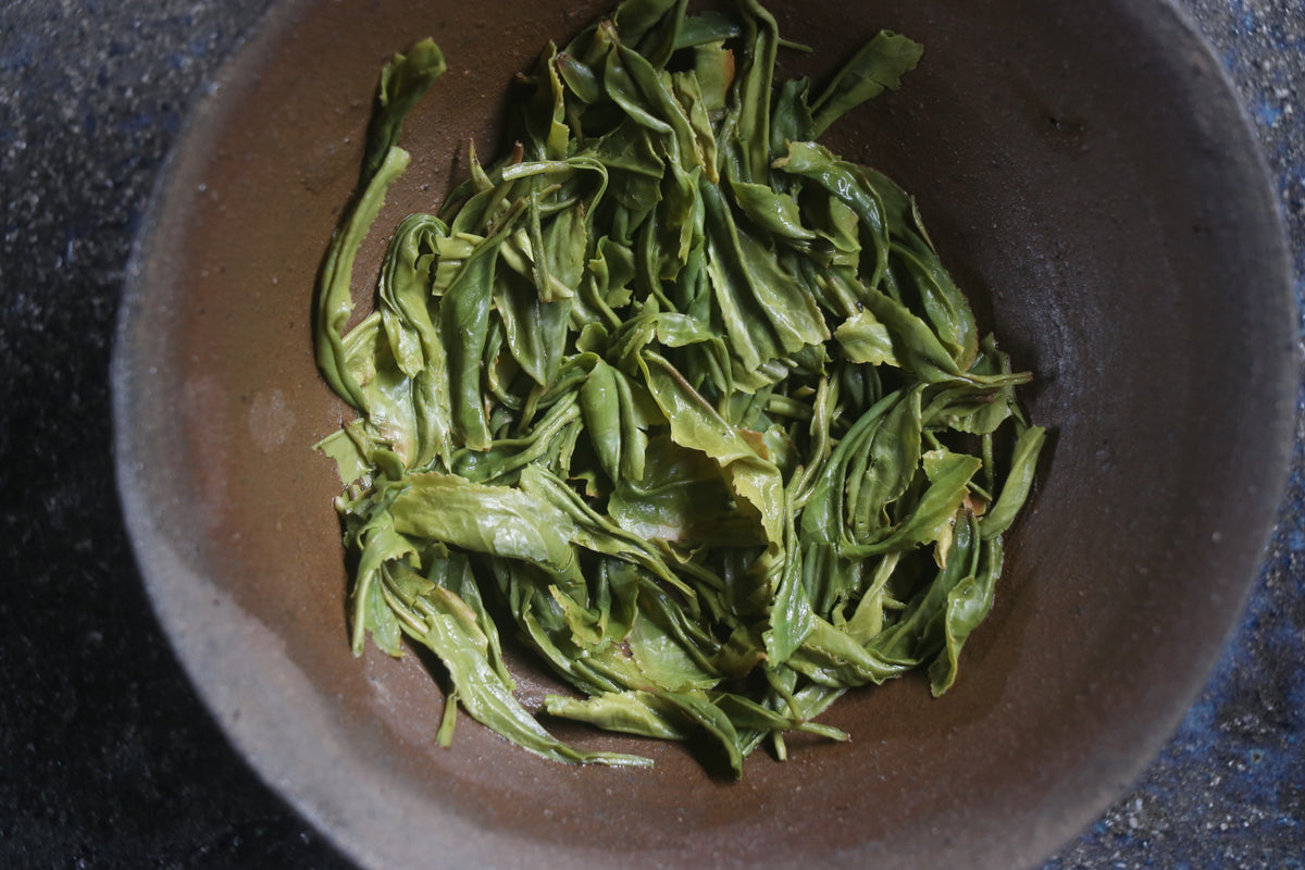全手工 釜炒り茶 2026【NO.8】 叶迫・緑茶 15g 薪火仕上げ