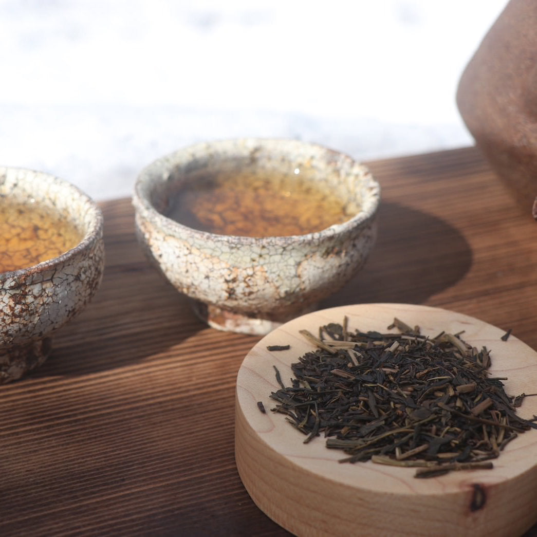 【受注終了】薪火焙煎ほうじ茶 “薪火珍” + 限定パーカー SET