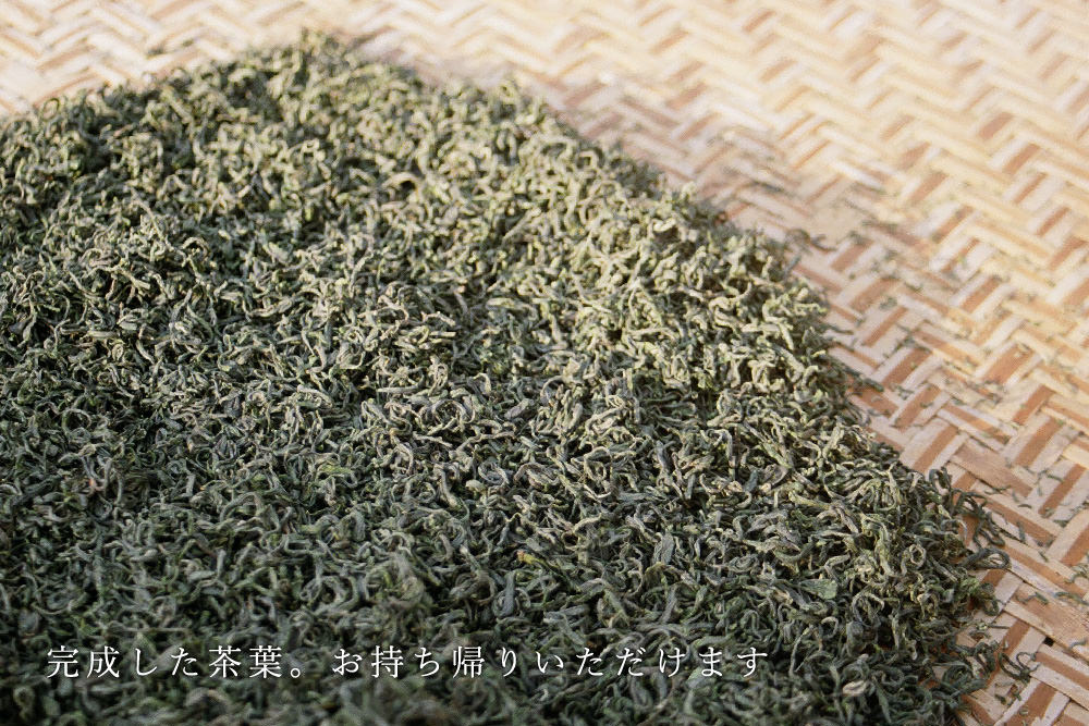 【無事終了】Plan.2 9/22(日) 日帰り「釜炒り茶作り」プラン