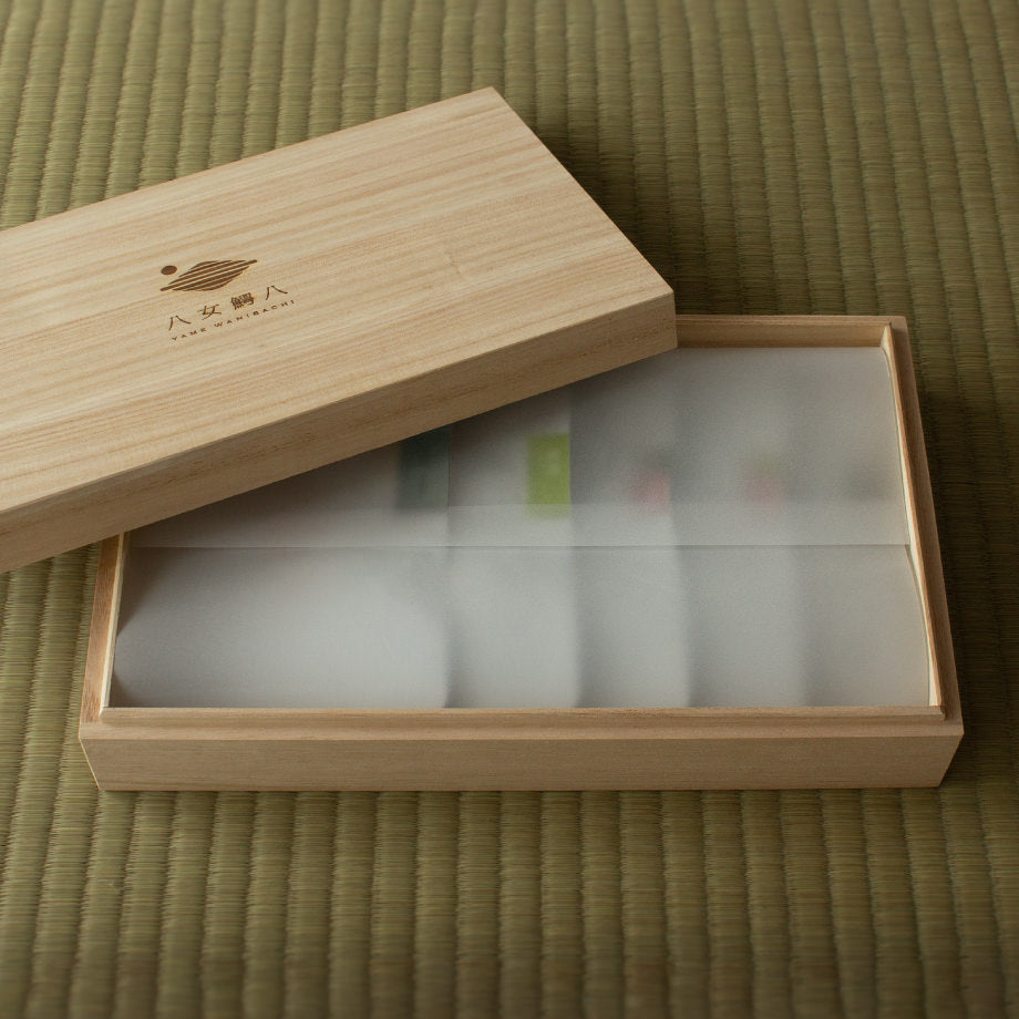 【贈答品】2025新茶 5種セット 特製 桐箱入り