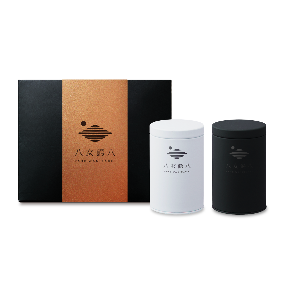 高級　天然燕窝 ギフトボックス入り　インドネシア産　100g ギフトセット】 煎茶2種 オリジナル茶缶・ギフトボックス入り – 八女鰐