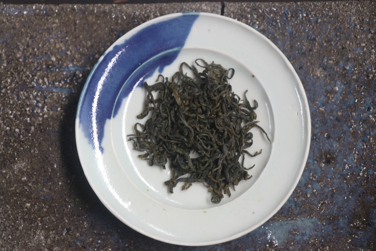 全手工 釜炒り茶　2026【NO.4】やぶきた・緑茶　15g　薪火仕上げ