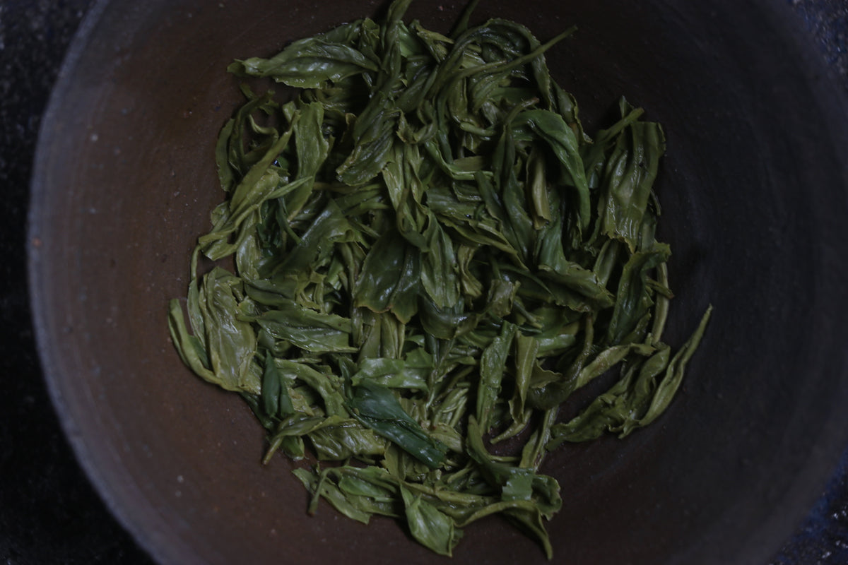 全手工 釜炒り茶　2026【NO.4】やぶきた・緑茶　15g　薪火仕上げ