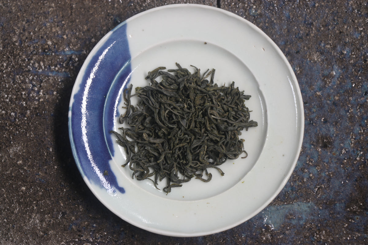全手工 釜炒り茶　2026【NO.5】やぶきた・緑茶　15g  薪火仕上げ