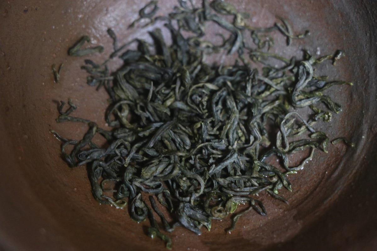全手工 釜炒り茶　2026【NO.5】やぶきた・緑茶　15g  薪火仕上げ