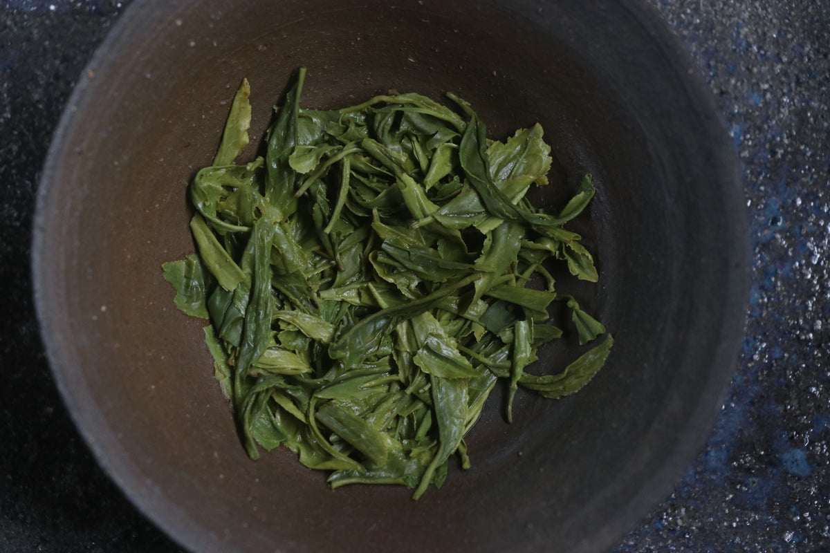 全手工 釜炒り茶　2026【NO.6】やぶきた・緑茶　15g　炭火仕上げ