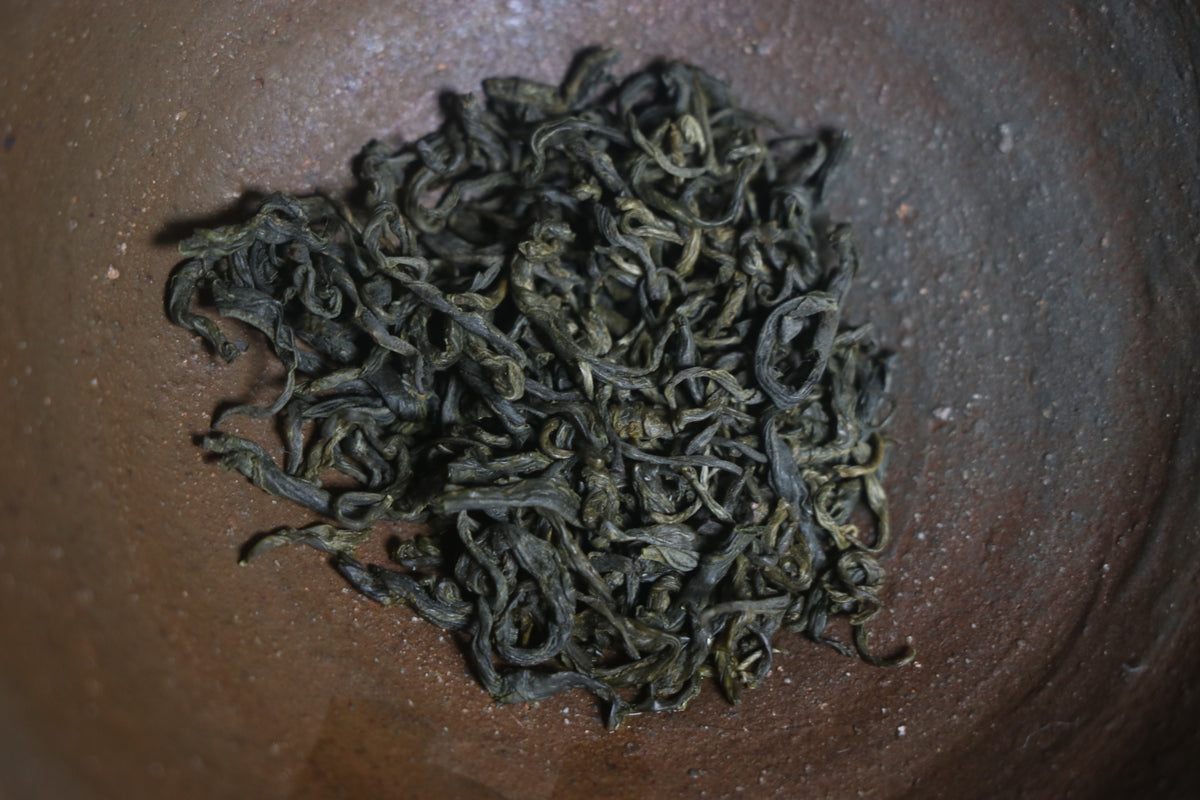 全手工 釜炒り茶　2026【NO.7】　在来・緑茶　15g　炭火仕上げ