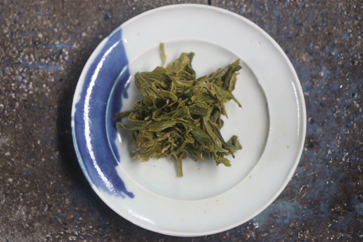 全手工 釜炒り茶　2026【NO.7】　在来・緑茶　15g　炭火仕上げ