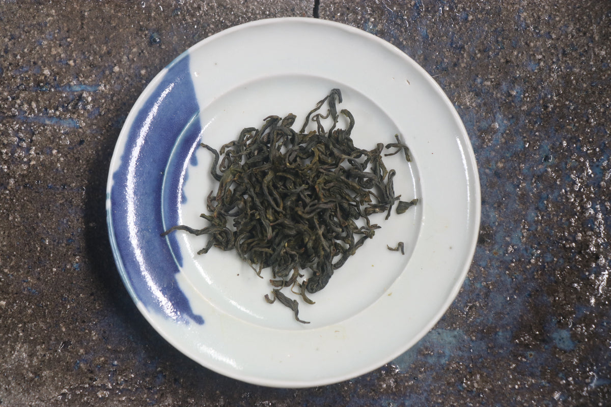 全手工 釜炒り茶　2026【NO.8】　叶迫・緑茶　15g　薪火仕上げ