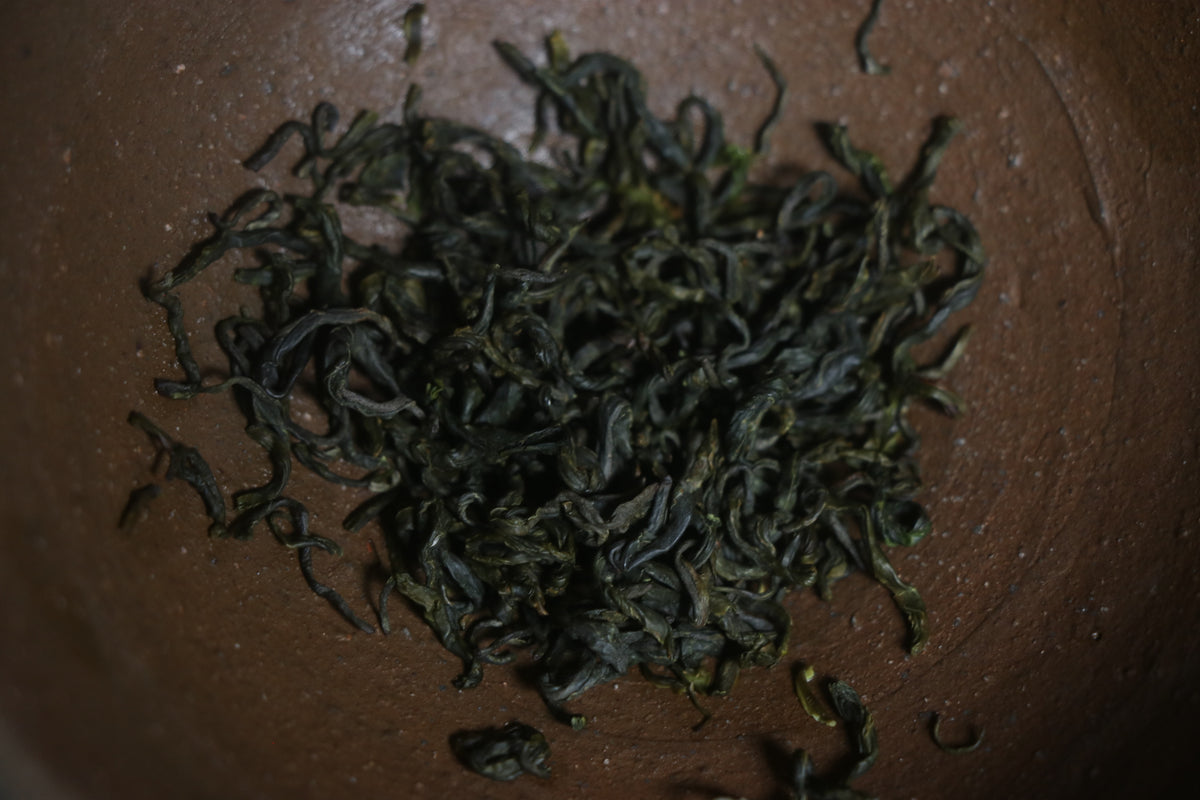 全手工 釜炒り茶　2026【NO.8】　叶迫・緑茶　15g　薪火仕上げ