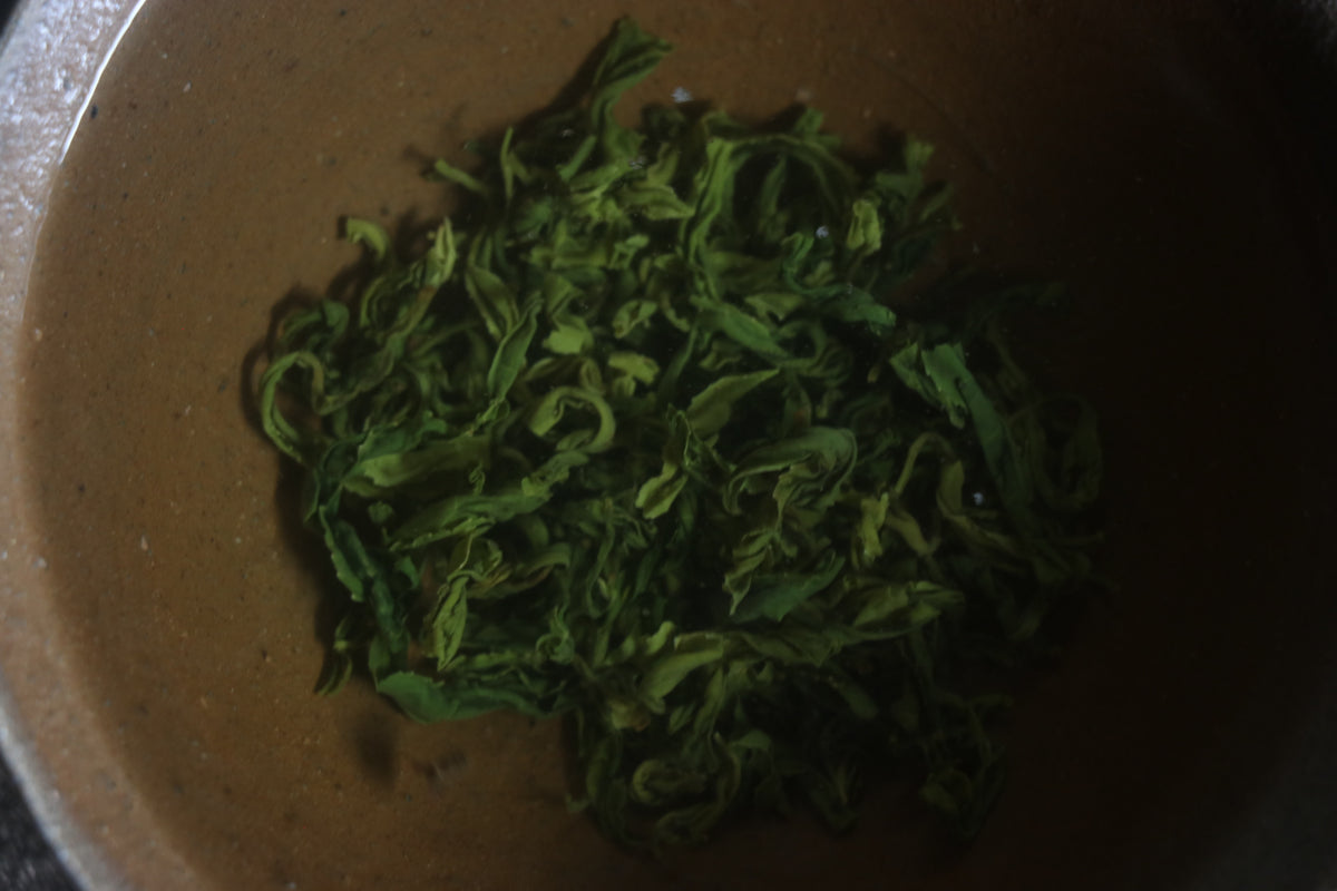 All handmade kettle roasted tea No.2 [Kanosako: Yabukita] 18g