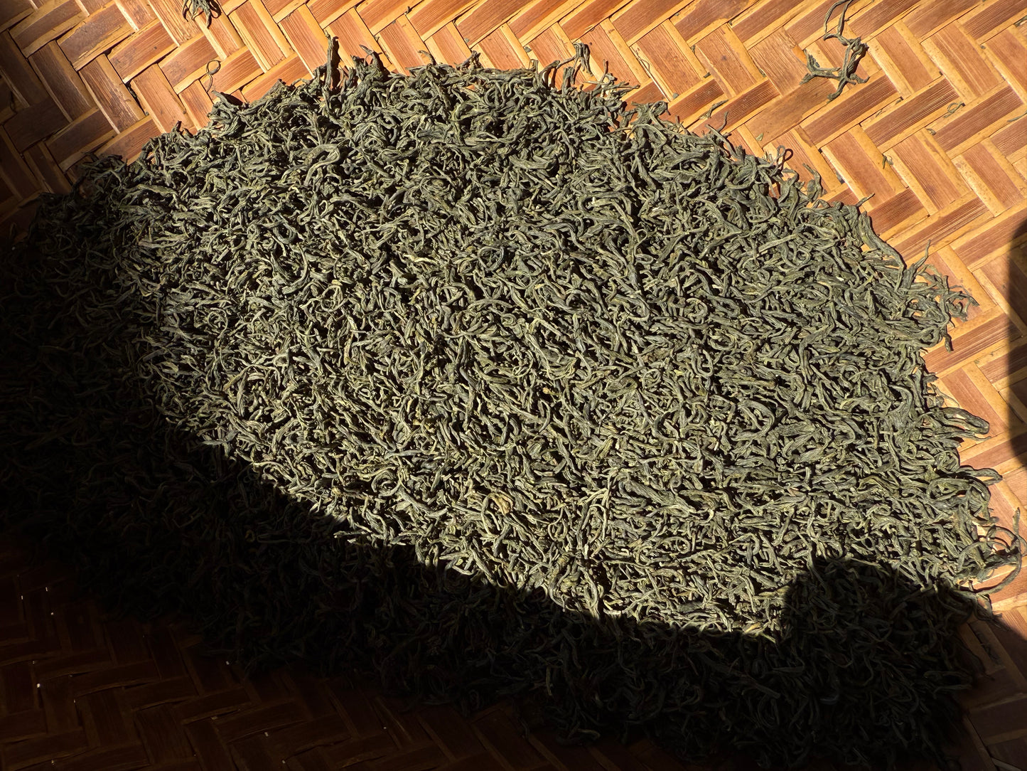 全手工 釜炒り茶　2025 NO.17【在来:緑茶】18g