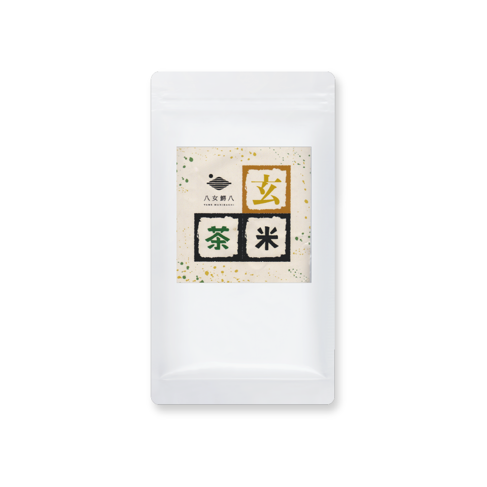 玄米茶   【"旭一号"×在来煎茶】-   80g