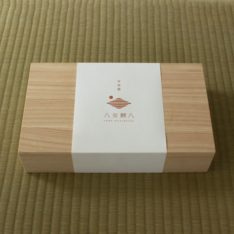 【贈答品】2025新茶 & 手摘み釜炒り茶 4種セット 特製 桐箱入り